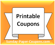 Sunday Paper Coupons | Sunday Coupon Inserts Schedule